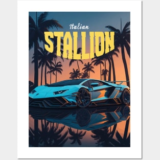 Italian Stallion Posters and Art